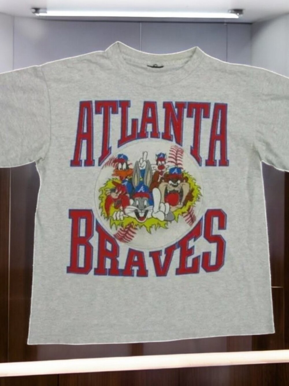 Vintage MLB Atlanta Braves Looney Tunes Shirt, Atlanta Braves Shirt REPRINT